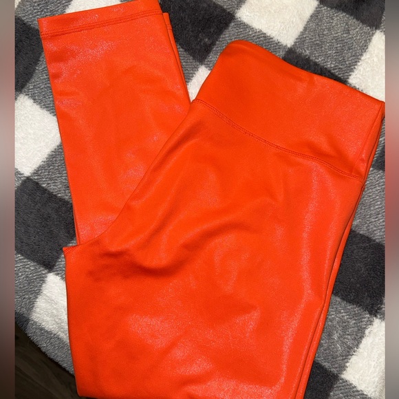 ZYIA Pants - ZYIA Active Bold Orange Leggings
